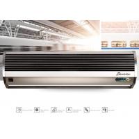 Quality Remote Controlling Aluminum Silver Compact Air Curtains For Door 9-11m/s for sale