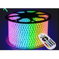 Quality RGB 5 Meter 5050 LED SMD Strip Light 220V 110V for sale