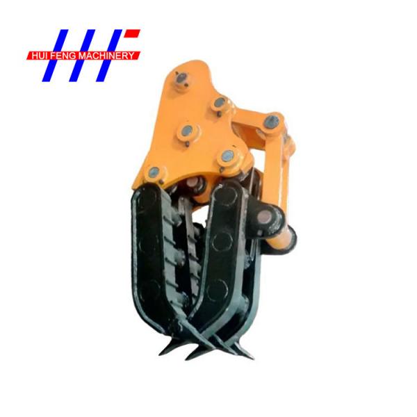 Quality Q355 Alloy Steel Excavator Grapple 30t Rock Mechanical Grapple For Tractor for sale