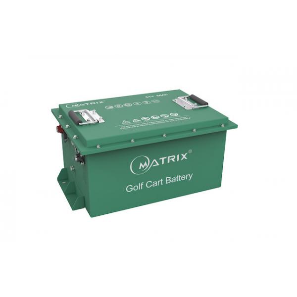 Quality Rechargeable 48v / 51v 56ah LiFePO4 Lithium Ion Battery For Golf Cart for sale