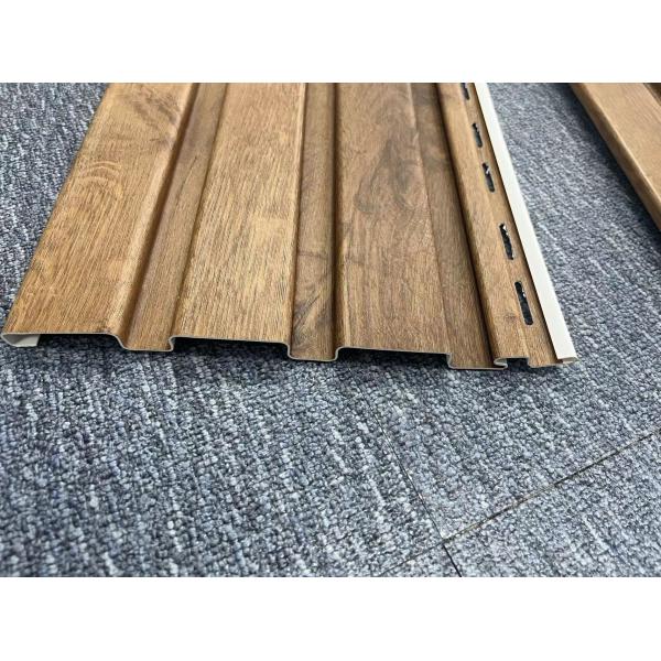 Quality Rectangle Soffit Cover Board Weatherproof Wooden UPVC Flat Board for sale