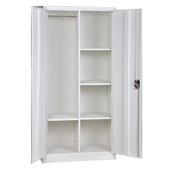 China Reinforced Case Locker Cabinet Metal ,  Anti Corrosion Two Door Metal Cabinet factory