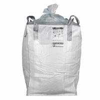 Quality Flat Bottom Fibc Jumbo PP Bags Breathable 1 Ton For Firewood Construction Cement for sale