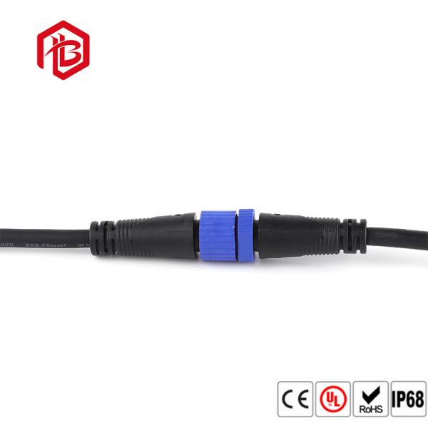 Quality Male To Female 3 Pin M15 Watertight Cable Connector for sale