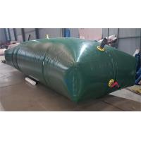 China 9000 liters Flexi Water Tank PVC Tarpaulin Collapsible Water Container Rain Water Storage Tanks factory