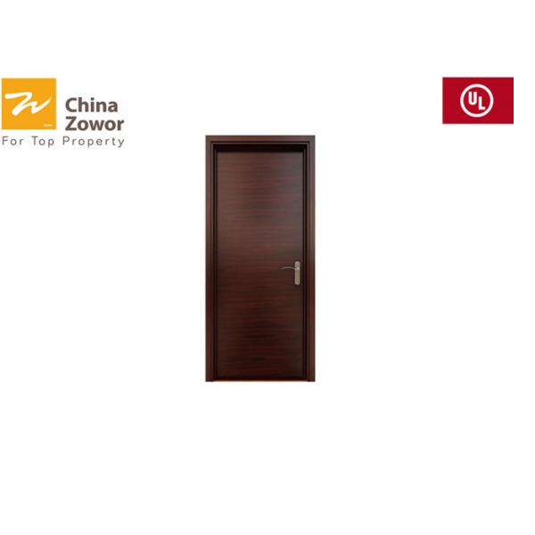 Quality Custom Made Veneer Fire Rated Timber Door Good Decorative Of Appearance for sale