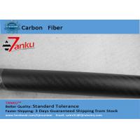 china 3k Twill matte 100% full carbon fiber tube , 20mm*18mm*1000mm carbon fiber twill