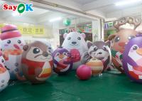 China 1m 3m Inflatable Holiday Decorations Prop Decor Sealed Animal Cartoon Mascot Model Balloon factory