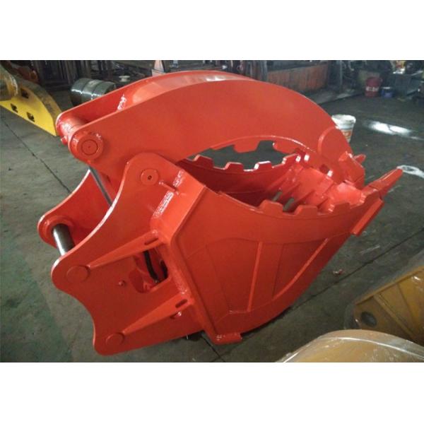 Quality Excavator Grapple Hydraulic Bucket Thumb Grapple With Grating Bucket for sale