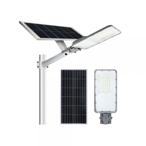 Quality High Power Slim 7500lm 50w Solar Led Street Light for sale