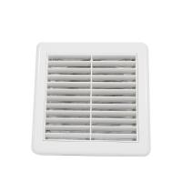 China Ceiling Wall Mount Exhaust Fan Outlet Inlet Air Duct Grill 23-65 for Customized Logo factory