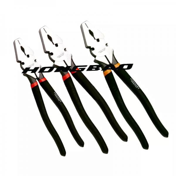Quality Drop Forged 10 12 "Multi Functional Fence Pliers Big Head Profession Linesman for sale