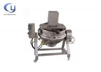 China Heat Up Fast Industrial Steam Jacketed Kettle Stainless Steel One Press Forming factory