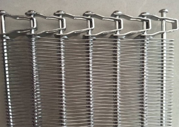 Quality Food Garde Bread Fermentation 316L Stainless Steel Spiral Mesh Belt for sale