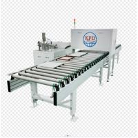 China Woodworking Machinery Core Components Pump Panel Gluing Machine with LED Lights factory
