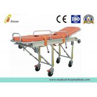China Full Automatic Loading Stretcher Folded Emergency Patient Ambulance Stretcher Trolley (ALS-S008) factory