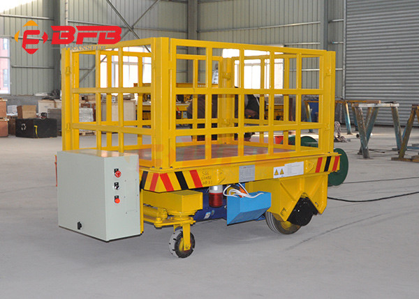 Quality Warehouse Motorized Transfer Trolley Precast Slab Handling Cable Drum Power for sale