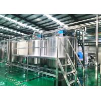 China Custom High Speed Beverage Blending And Packaging Line Easy Operation factory