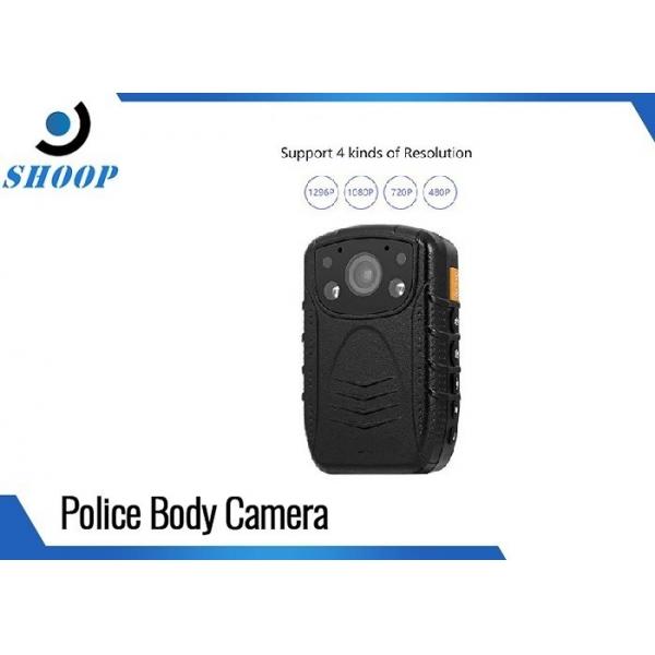 Quality Law Enforcement Recorder 3MP IP67 Police Body Camera With 8MP CMOS Sensor for sale