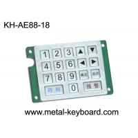 China Customized Keyboard Metal Numeric Keypad with Rugged Stainless Steel Material factory