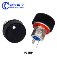 China P16 P16NP Single Turn Knob Potentiometer WI1609 Cermet 1W 10% Trimmer Potentiometer factory