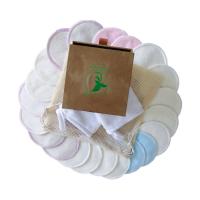 China Customized Size Reusable Makeup Remover Pads Machine Washable Style Founded factory