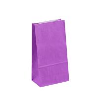 Quality Square Bottom White Paper Bags , Logo Printed Craft Paper Bag SGS Certified for sale