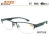 China Classic culling fashion metal reading glasses , Power rang : 1.00D to 4.00D. factory