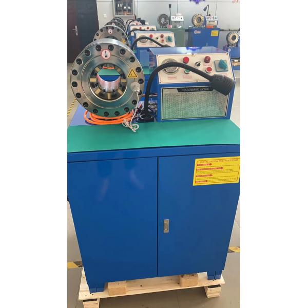 Quality Electric Rubber Hose Crimping Machine 860*640*1300 Mm System Pressure 31.5mpa for sale