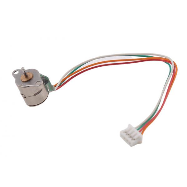 Quality 2 phase 4 wire mini stepper motor Durable 8mm Micro Linear Dc Motor , 3.3V 0.2A PM Stepper Motor for sale