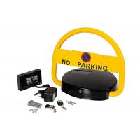 China Solar Powered Car Parking Lock Remote Control DC6V 7Ah Battery Easy To Install for sale