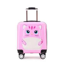 Quality Hot Selling Cheap Abs Children Travel Luggage Bag Trolley 18 Inch Cartoon for sale