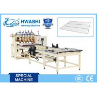 China Kitchen Wire Tray / Wire Shelf Spot Welding Machine With CNC Program System factory