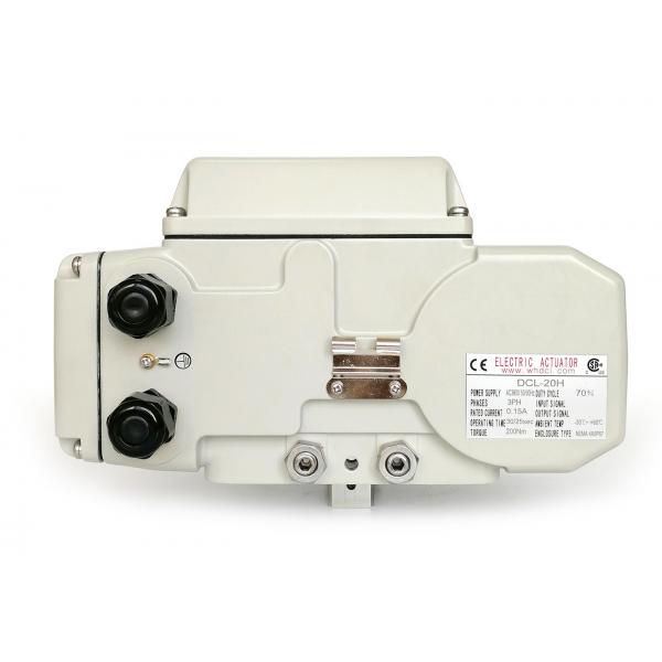 Quality Rugged Rotary 3 phase AC 400Nm 30S Quarter Turn Actuator for sale