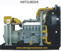 China 1500RPM 50HZ MITSUBISHI Diesel Generator Set , 800KW / 1000KVA OPEN TYPE S12H-PTA PRIME POWER factory