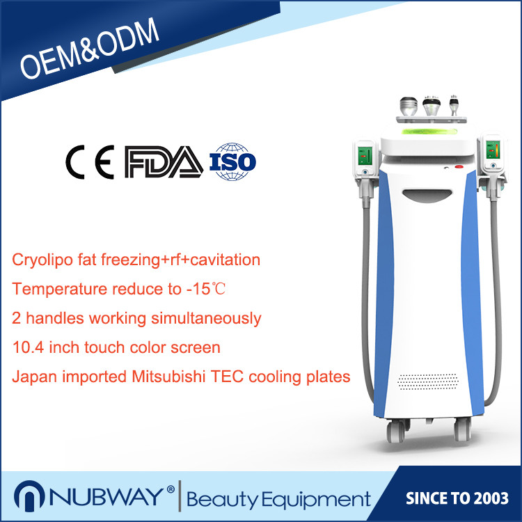 China Beijing NUBWAY factory most popular weight loss double chin fat freezing slimming machine factory