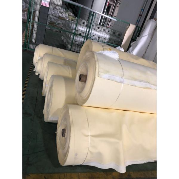 Quality PPS P84 Nonwoven Filter Cloth , Anti Acidic Needle Felt Material for sale