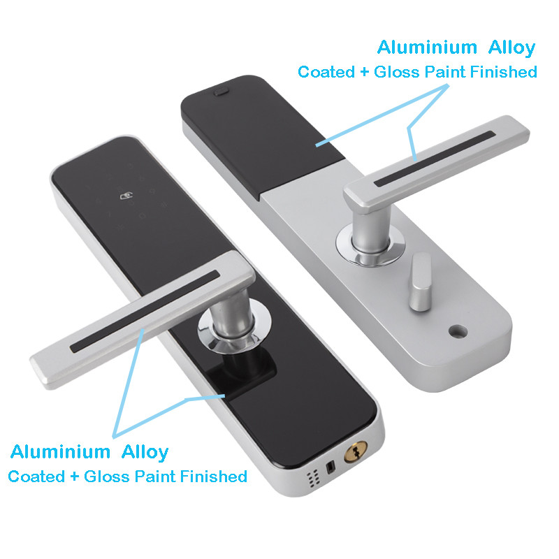 China Key-Free Touchscreen Combination Door Lock With Handle Aluminium  Alloy factory