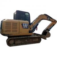 China Japan Made Zelenoid Cat307 Used Excavator With Cat C2.6 DI Turbo Engine factory