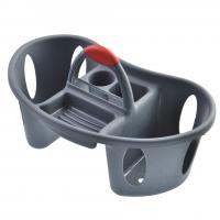 China Tray Tote Plastic Buckets For Bathroom Buckets And Pails Portable Handle Versatile Multiuse Caddy for sale