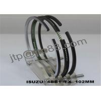 Quality Engine Spare Parts Motorcycle Piston Ring For Isuzu 4BB1 / 4BC1 /4BD1 for sale