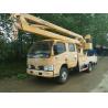 China Dongfeng double-cab 4*2 LHD 12-16m aerial working truck, best price new Dongfeng 16m overhead working truck for sale factory