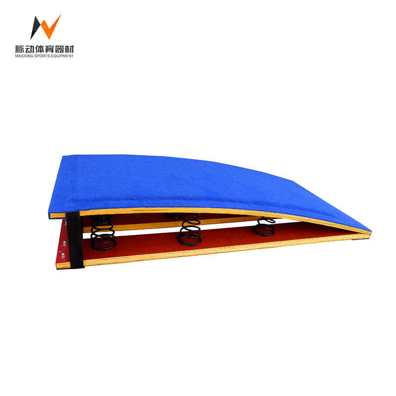 China Blue Professional Competition or Training School Gymnastic Jump Spring Board with 9 Springs factory