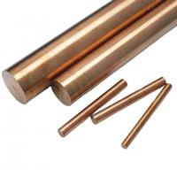China 99.9% Pure Copper C11000 C101 Round Copper Bar For Industrial Ground Rod factory