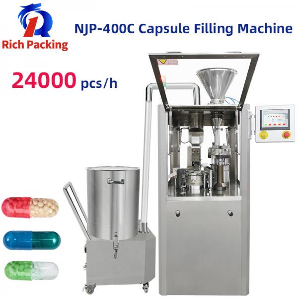 Quality Gelatin Capsule Powder Filling Machine 24000 Pcs Per Hour Capsule Filling Machinery for sale