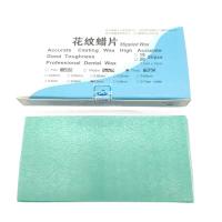 China Dental Green Casting Wax Base Plate Stippled Pattern Wax Fine Coarse Auxiliary Wax Dental Lab Material factory