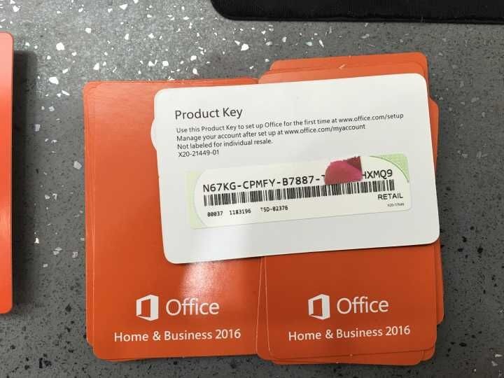 China 100% Online Activate Microsoft 2016 Product Key , Office 2016 Professional Product Key factory