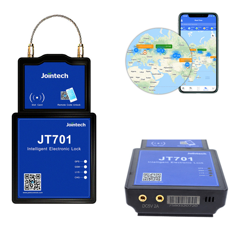 China Jointech JT701 Custom E Seal GPS Tracking Padlock Electronic Plomb for Cargo Container factory