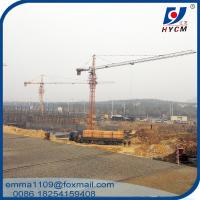 China 5 t QTZ5010 Hammerhead Tower Crane Cost Building Safety Equipments for sale