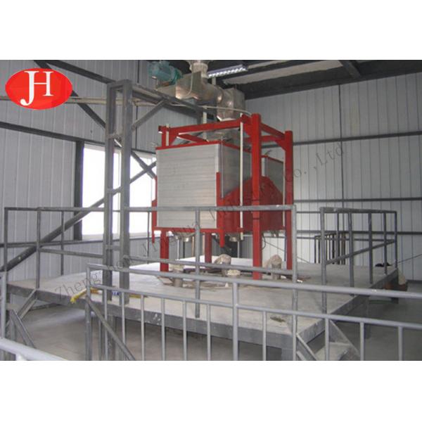 Quality 2.2 Kw Sweet Potato Starch Processing Machine Half Closed Starch Sifter for sale